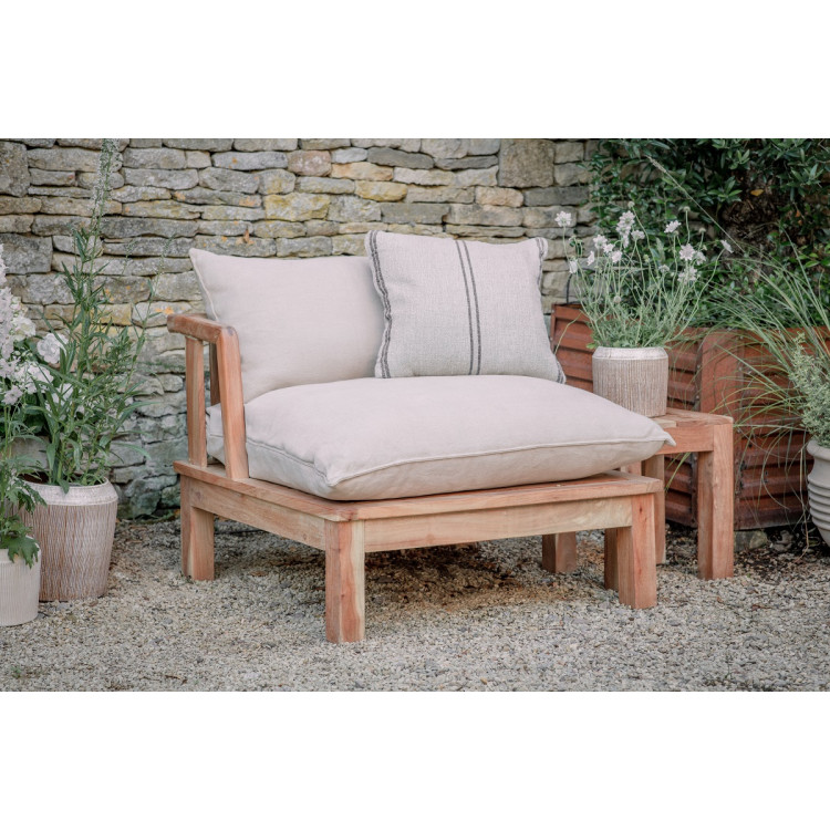 Sadhi Acacia Wood Outdoor Love Seat from Accessories for the Home