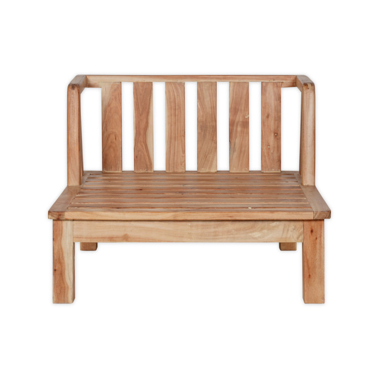 Sadhi Acacia Wood Outdoor Love Seat from Accessories for the Home