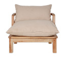 Sadhi Acacia Wood Outdoor Love Seat from Accessories for the Home