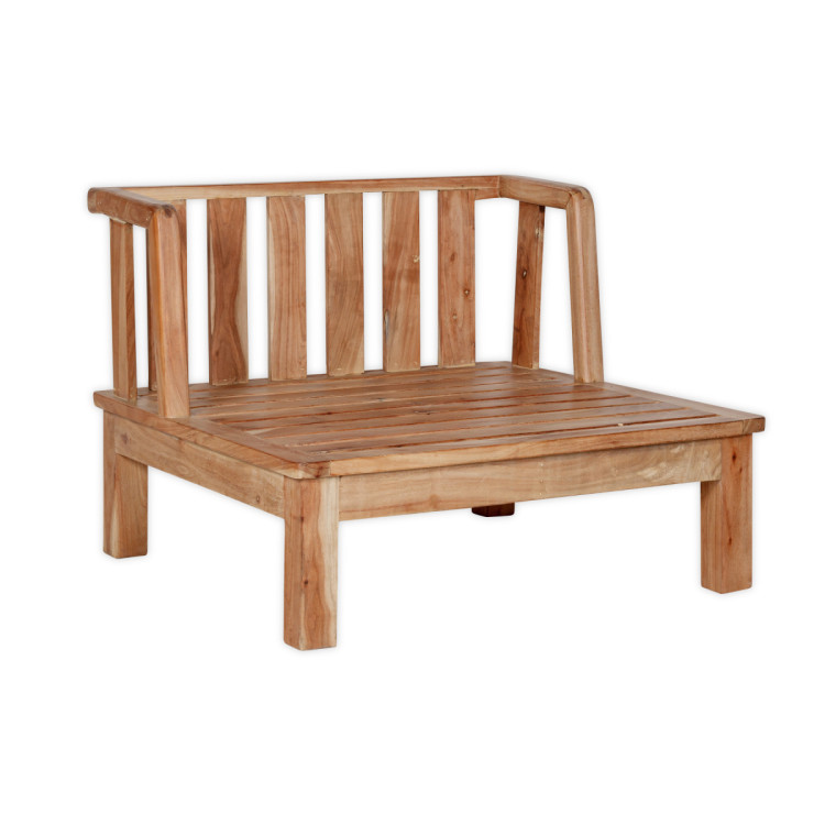 Sadhi Acacia Wood Outdoor Love Seat from Accessories for the Home