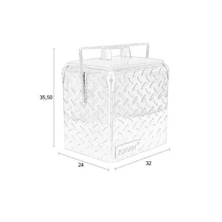Zuiver Cooler Be Heavy in Stainless Steel from Accessories for the Home Zuiver Cooler Be Heavy in Stainless Steel from Accessories for the Home