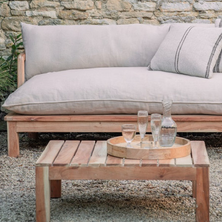 Anbarasi Acacia Wood Outdoor Coffee Table from Accessories for the Home