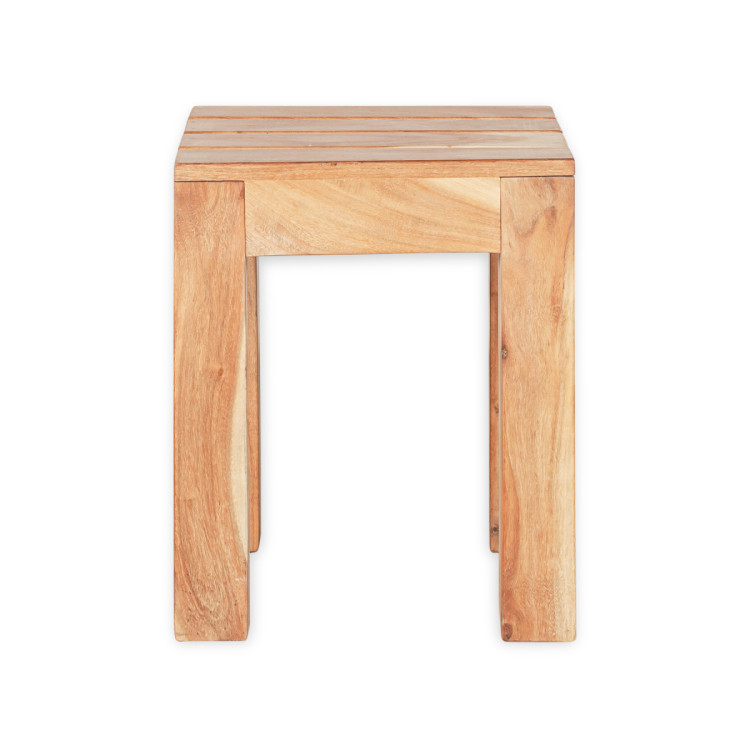 Anbarasi Acacia Wood Outdoor Side Table from Accessories for the Home