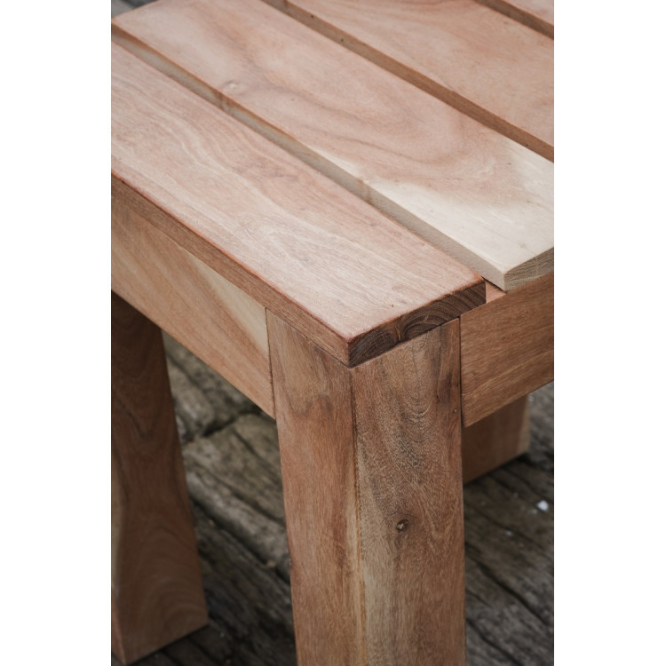 Anbarasi Acacia Wood Outdoor Side Table from Accessories for the Home