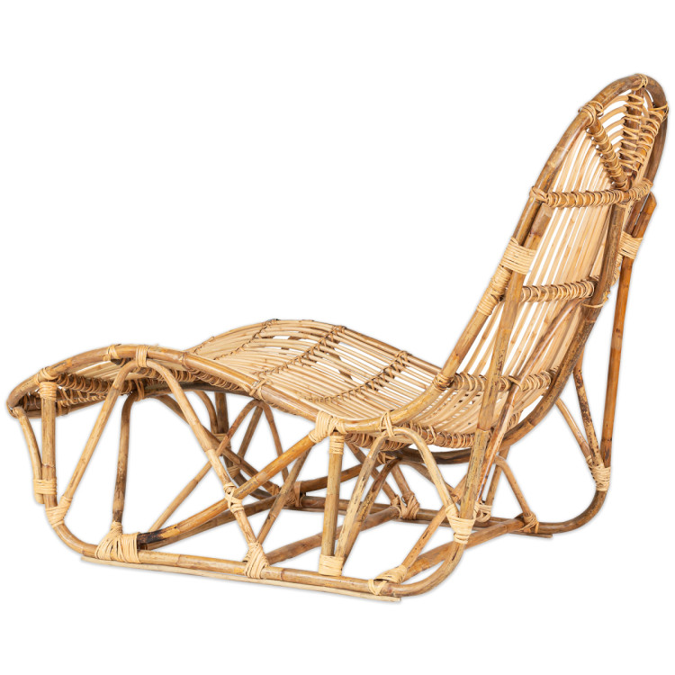Arlia Natural Rattan Outdoor Lounger from Accessories for the Home