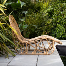 Arlia Natural Rattan Outdoor Lounger from Accessories for the Home