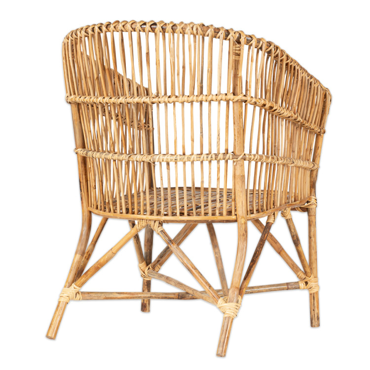 Nesari Natural Rattan Armchair from Accessories for the Home
