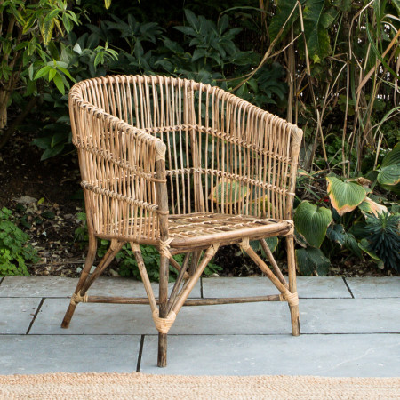 Nesari Natural Rattan Armchair from Accessories for the Home