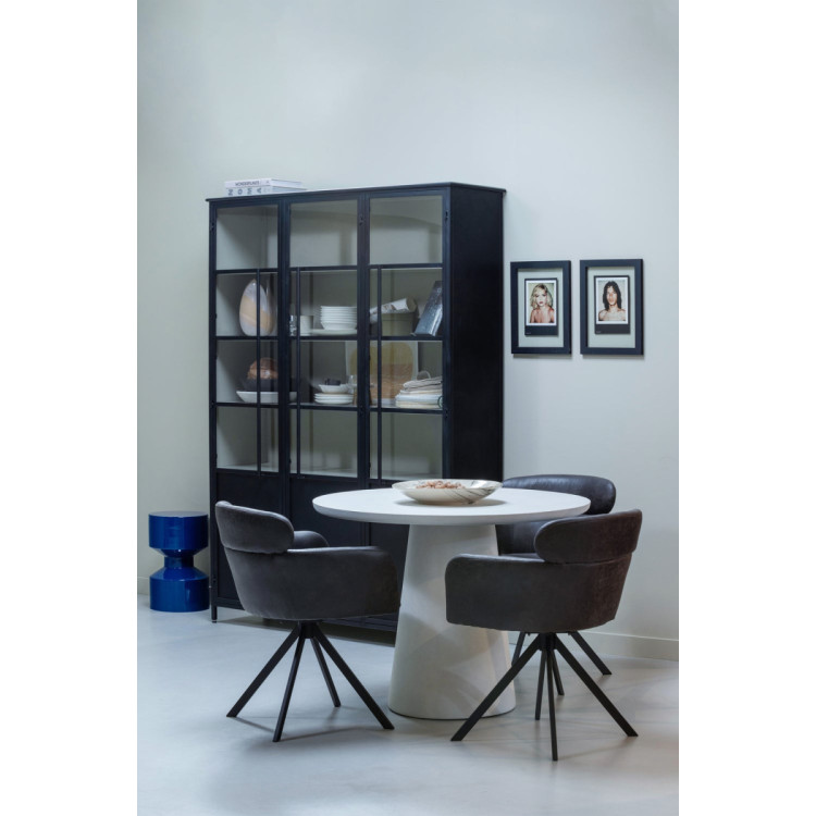 Exhibit Extra Large Black Display Cabinet (3 Door) from Accessories for the Home