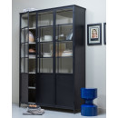 Exhibit Extra Large Black Display Cabinet (3 Door) from Accessories for the Home