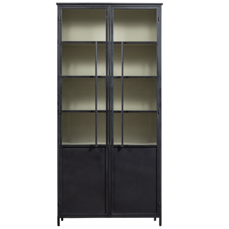 Exhibit Extra Large Black Display Cabinet (2 Door) from Accessories for the Home