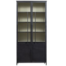 Exhibit Extra Large Black Display Cabinet (2 Door) from Accessories for the Home