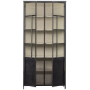 Exhibit Extra Large Black Display Cabinet (2 Door) from Accessories for the Home
