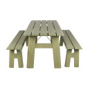 Avenue Outdoor Folding Dining Set- Natural or Sage Green from Accessories for the Home