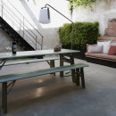 Avenue Outdoor Folding Dining Set- Natural or Sage Green from Accessories for the Home