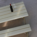 Avenue Outdoor Folding Dining Set- Natural or Sage Green from Accessories for the Home