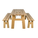 Avenue Outdoor Folding Dining Set- Natural or Sage Green from Accessories for the Home