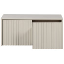 Woood Gravure Storage Bench- Black, Natural, Espresso or Dust from Accessories for the Home