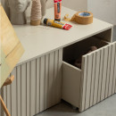 Woood Gravure Storage Bench- Black, Natural, Espresso or Dust from Accessories for the Home