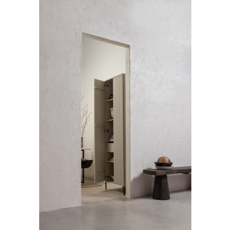 Woood Gravure High Cabinet- Black, Natural, Espresso or Dust from Accessories for the Home