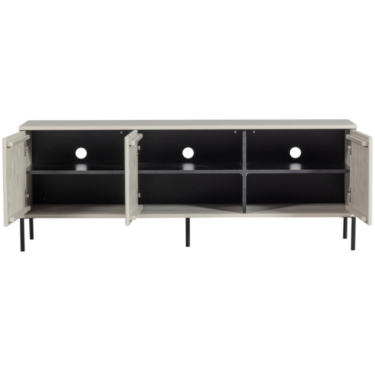Woood Gravure Large TV Cabinet- Black, Natural, Espresso or Dust from Accessories for the Home