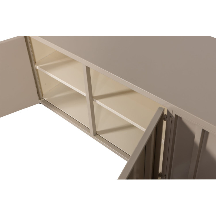 Woood Level Metal TV Cabinet- Honey Yellow or Sand from Accessories for the Home