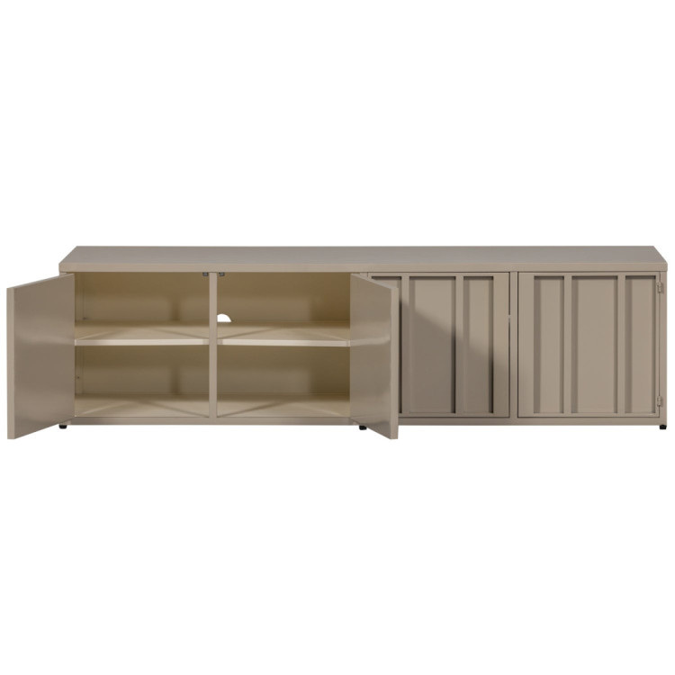Woood Level Metal TV Cabinet- Honey Yellow or Sand from Accessories for the Home