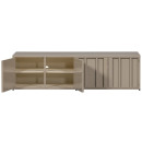 Woood Level Metal TV Cabinet- Honey Yellow or Sand from Accessories for the Home