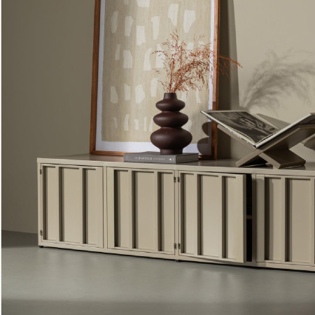 Woood Level Metal TV Cabinet- Honey Yellow or Sand from Accessories for the Home 2