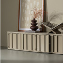 Woood Level Metal TV Cabinet- Honey Yellow or Sand from Accessories for the Home