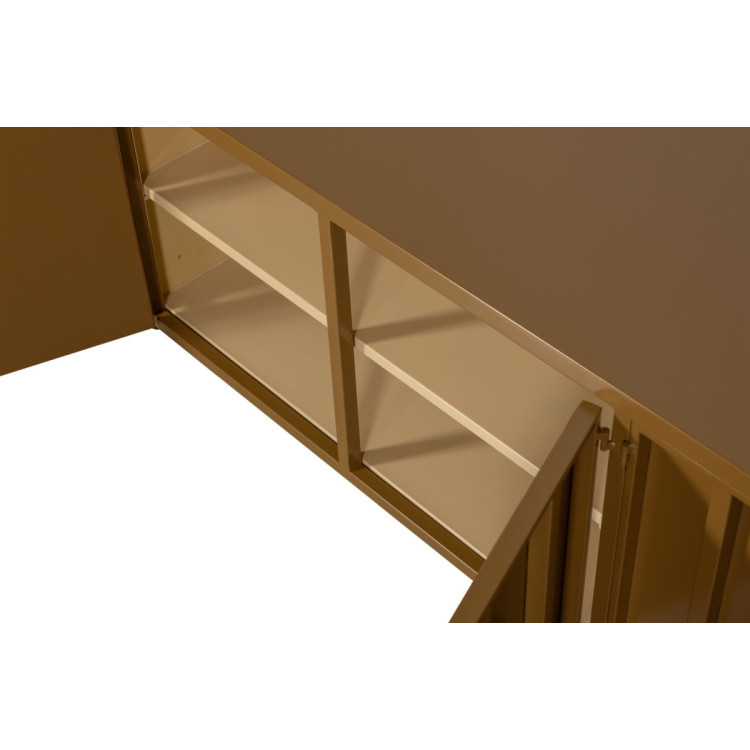 Woood Level Metal TV Cabinet- Honey Yellow or Sand from Accessories for the Home