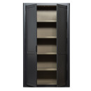 Woood Gunnar Pine Storage Cabinet- Matt Black or Mud from Accessories for the Home