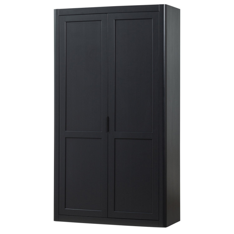Woood Gunnar Pine Storage Cabinet- Matt Black or Mud from Accessories for the Home Woood Gunnar Pine Storage Cabinet- Matt Black or Mud from Accessories for the Home