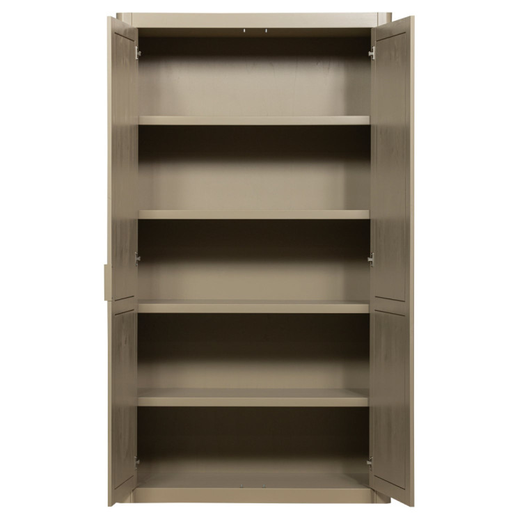 Woood Gunnar Pine Storage Cabinet- Matt Black or Mud from Accessories for the Home Woood Gunnar Pine Storage Cabinet- Matt Black or Mud from Accessories for the Home