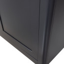 Woood Gunnar Pine Display Cabinet- Matt Black or Mud from Accessories for the Home