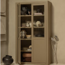 Woood Gunnar Pine Display Cabinet- Matt Black or Mud from Accessories for the Home