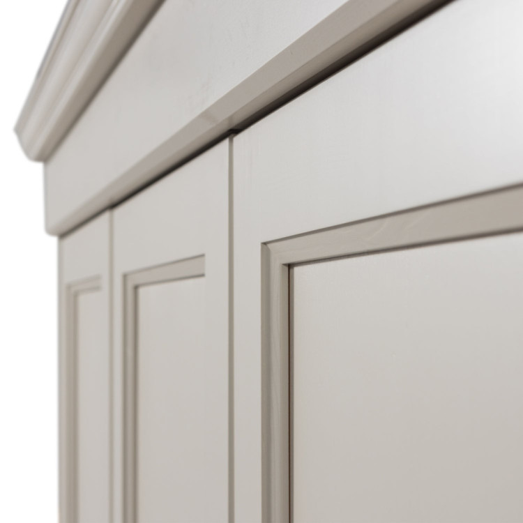 Woood Olivia Pine Wardrobe in Dust from Accessories for the Home Woood Olivia Pine Wardrobe in Dust from Accessories for the Home