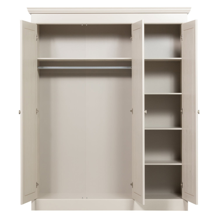 Woood Olivia Pine Wardrobe in Dust from Accessories for the Home Woood Olivia Pine Wardrobe in Dust from Accessories for the Home