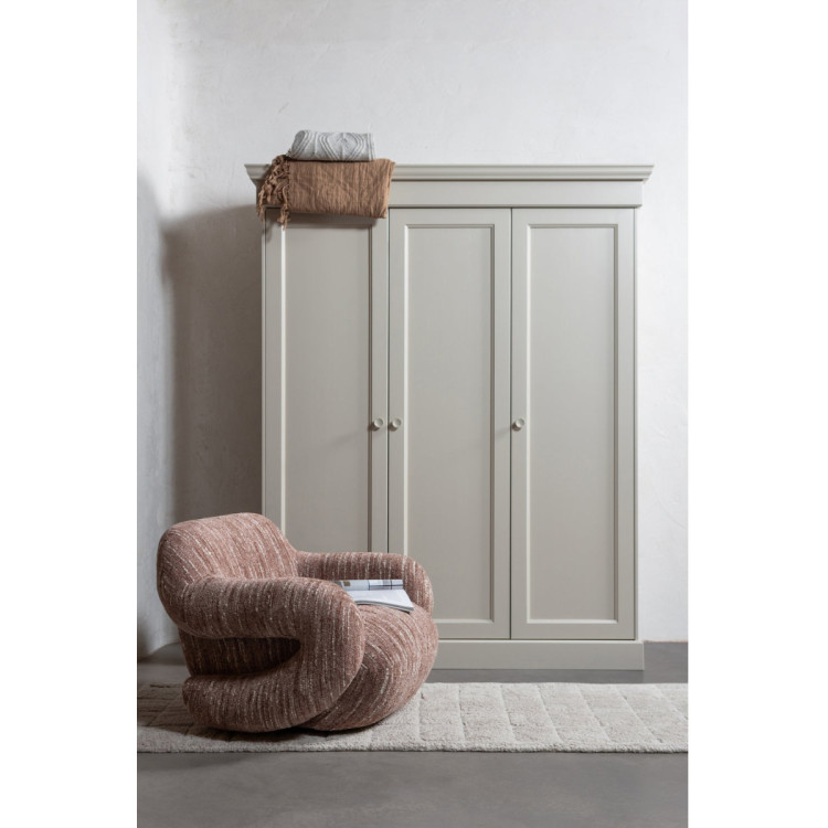 Woood Olivia Pine Wardrobe in Dust from Accessories for the Home Woood Olivia Pine Wardrobe in Dust from Accessories for the Home