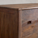 Anbu Acacia Chest of Drawers - Washed Walnut  - 7