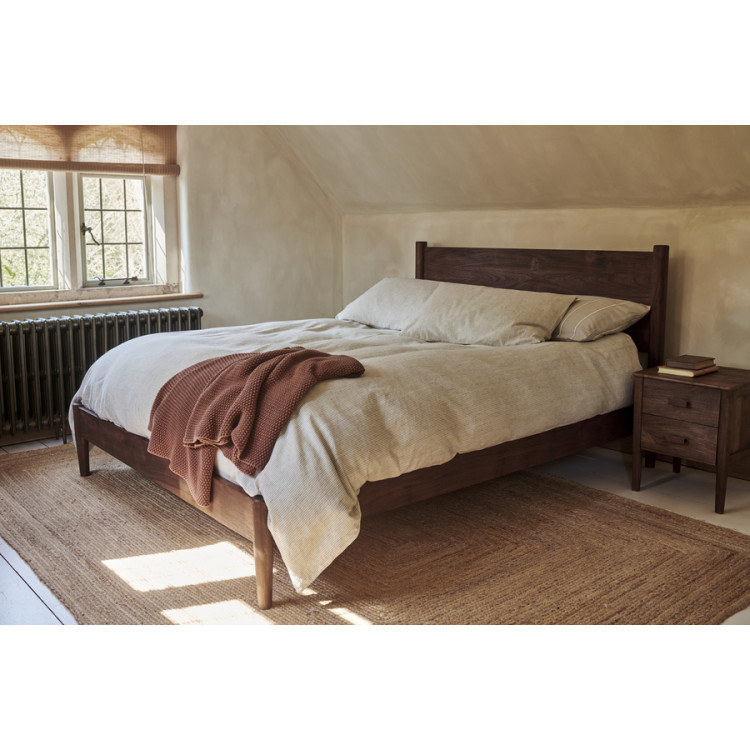 Anbu Acacia Bed - Washed Walnut - Accessories for the Home