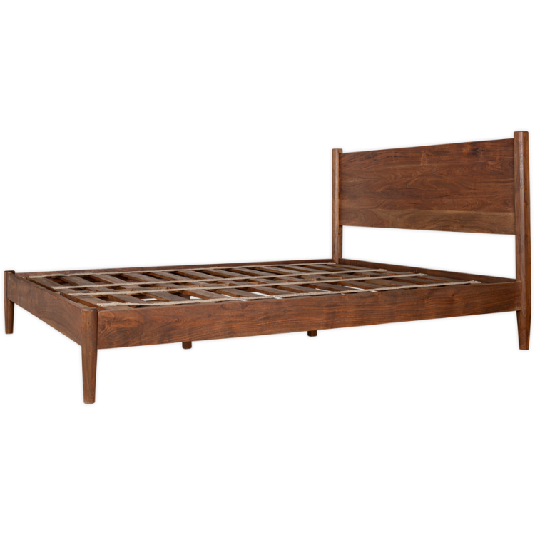 Anbu Acacia Bed - Washed Walnut - Accessories for the Home