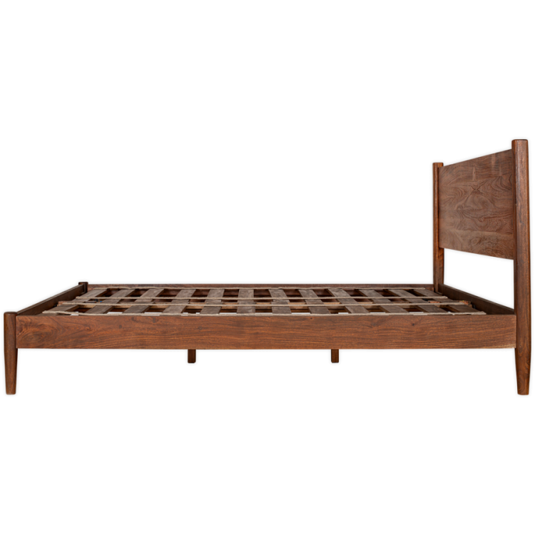 Anbu Acacia Bed - Washed Walnut - Accessories for the Home