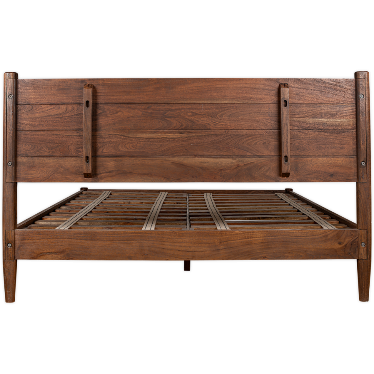 Anbu Acacia Bed - Washed Walnut - Accessories for the Home