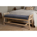 New Avanthi Upholstered Sleigh Bench - Charcoal - Accessories for the Home