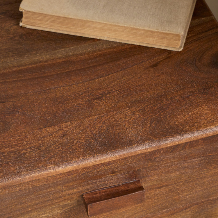 Anbu Acacia Bedside Table - Washed Walnut - Accessories for the Home Anbu Acacia Bedside Table - Washed Walnut - Accessories for the Home