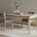 Anbu Mango Wood Dining Table - Natural (2 sizes) from Accessories for the Home