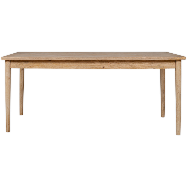 Anbu Mango Wood Dining Table - Natural (2 sizes) from Accessories for the Home Anbu Mango Wood Dining Table - Natural (2 sizes) from Accessories for the Home