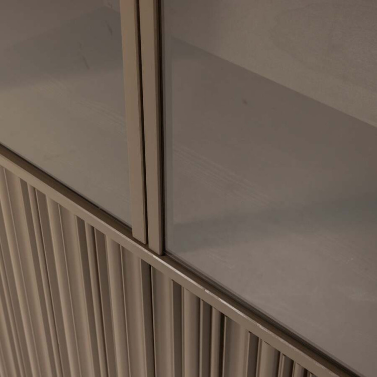 Woood Nova Low Display Cabinet - Truffle Brown from Accessories for the Home Woood Nova Low Display Cabinet - Truffle Brown from Accessories for the Home