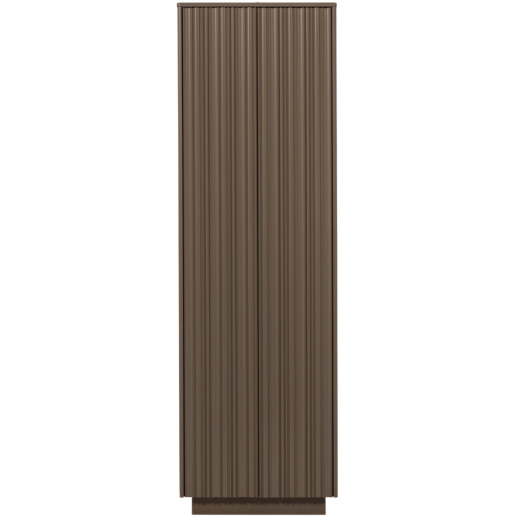 Woood Nova High Storage Cabinet - Truffle Brown from Accessories for the Home Woood Nova High Storage Cabinet - Truffle Brown from Accessories for the Home